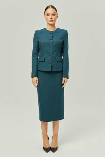 Юбка из 100% шерсти 