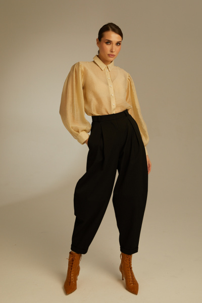 Брюки из костюмной ткани