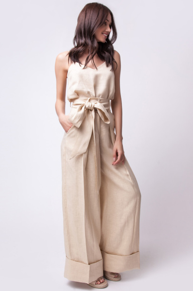 Брюки изо льна 