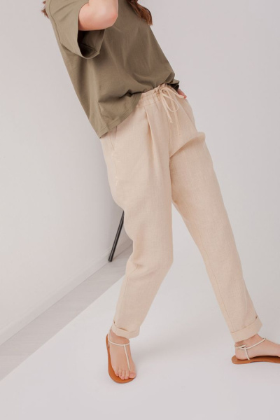 Брюки изо льна