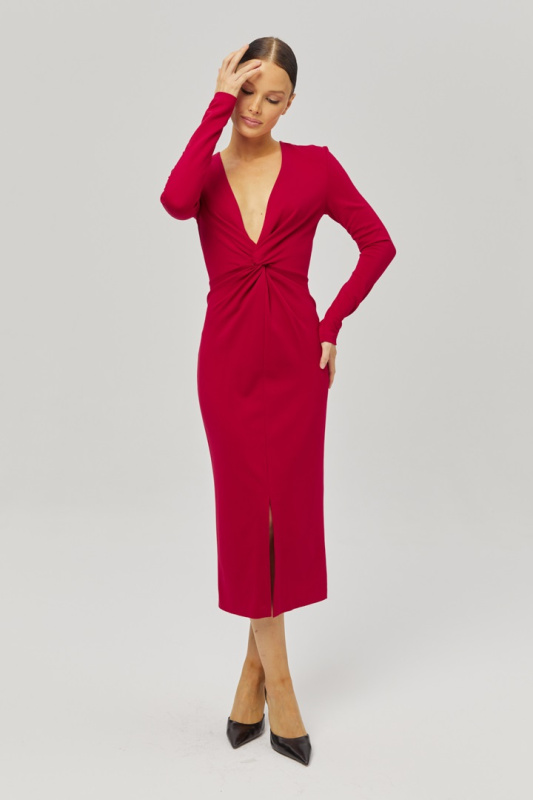 Платье с перекрутом Платье с перекрутом