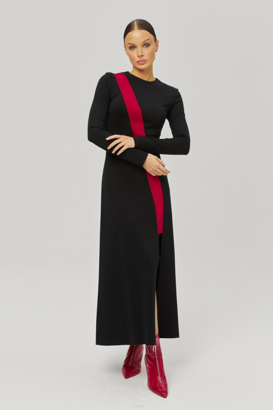 Платье с разрезом Платье с разрезом